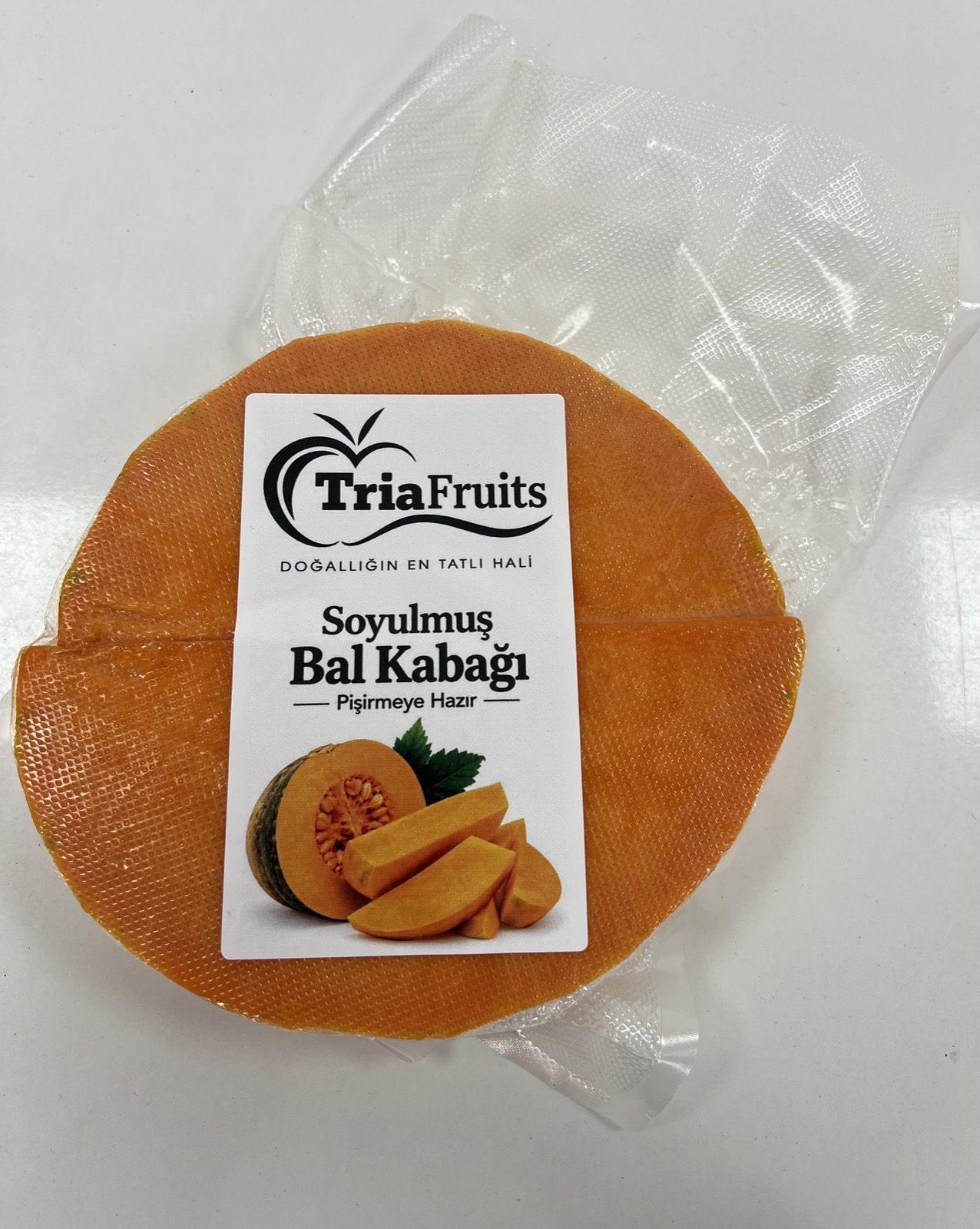 Citrouille pelée et coupée thumbnail 2